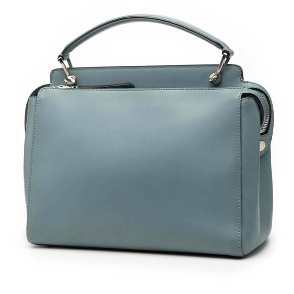 FENDI Blue Leather Shoulder Bag - Picture 2 of 8